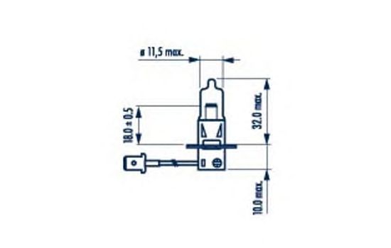 Купить NARVA 48709 Лампа H3 24V 70W PK22s Heavy Duty