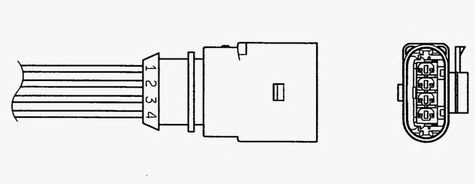 Купить NGK 90249 Датчик кислородный OZA629V9
