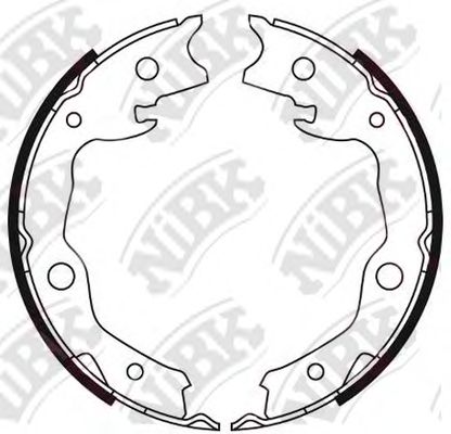 Купить NIBK FN0621 колодки тормозные р