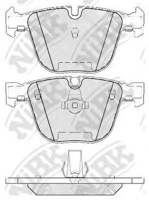 Купить NIBK PN0326 Колодки задние (BMW E60/E61/E65/E66/E70/E71) PN0326