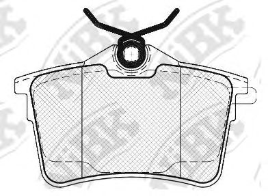 Купить NIBK PN0472 Колодки тормозные дисковые CITROEN BERLINGO 08-/PEUGEOT 308 07-/PARTNER 08-) PN0472