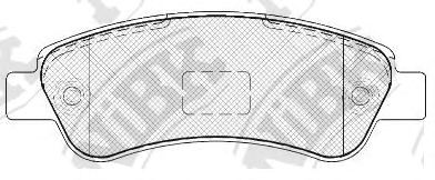 Купить NIBK PN0475 Колодки задние (FIAT DUCATO, CITROEN JUMPER, PEUGEOT BOXER (250)) PN0475
