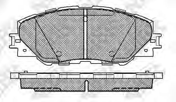 Купить NIBK PN1530 Колодки передние (TOYOTA RAV4 III-IV) PN1530