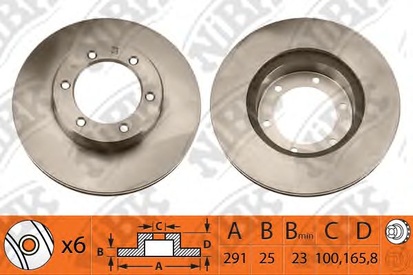 Купить запчасть NIBK - RN1056 