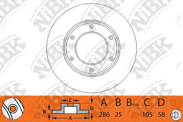 Купить запчасть NIBK - RN1090 