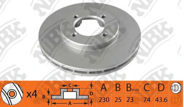 Купить запчасть NIBK - RN1534 