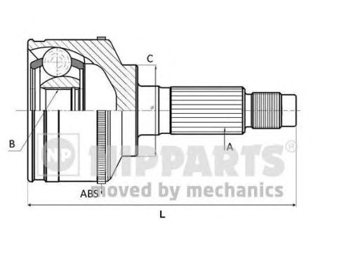 Купить NIPPARTS J2824129 ШРУС внешний 32*64*28