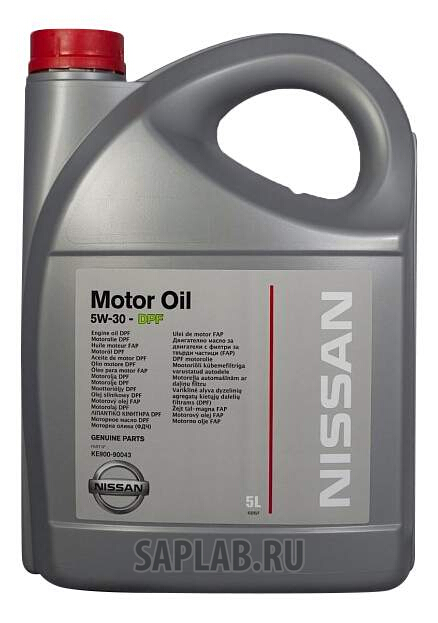 Купить NISSAN KE90090043 5W30 DPF 5L