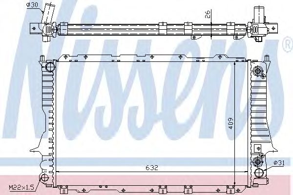 Купить запчасть NISSENS - 60476 