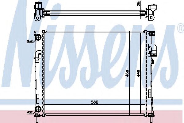 Купить запчасть NISSENS - 63025A 