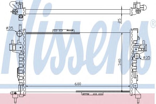 Купить запчасть NISSENS - 63094 