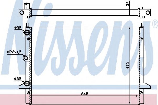 Купить запчасть NISSENS - 63992 