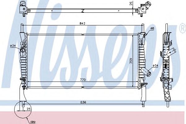 Купить запчасть NISSENS - 69226 