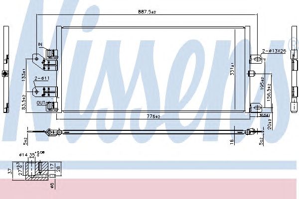 Купить запчасть NISSENS - 940486 