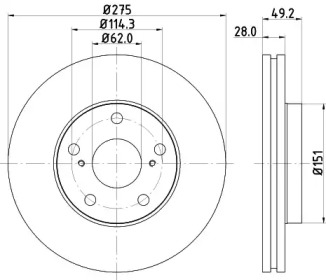 Купить запчасть NISSHINBO - ND1059K 