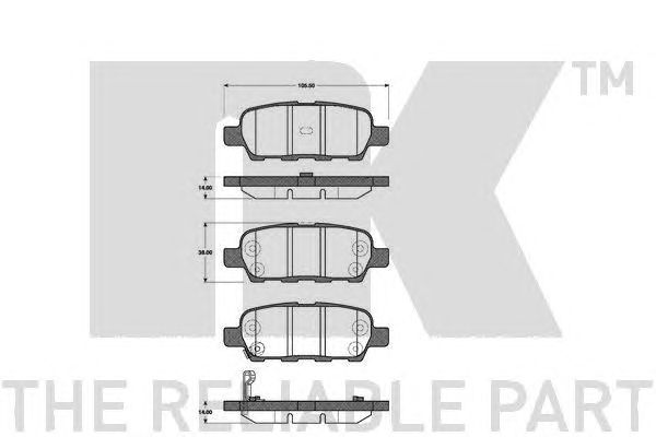 Купить запчасть NK - 222257 