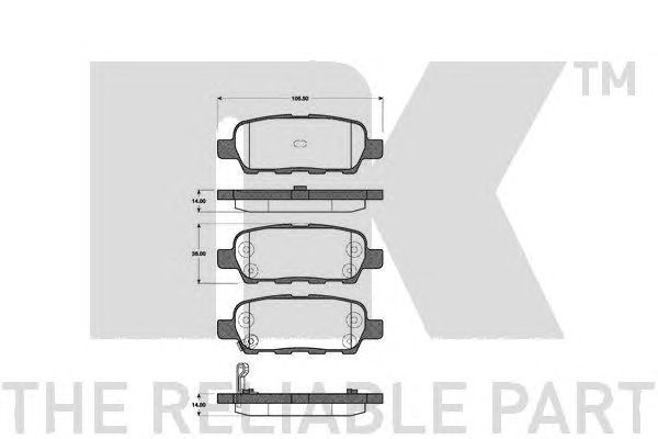 Купить запчасть NK - 222262 