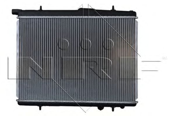 Купить NRF 509524 Радиатор двигателя (Al) PEUGEOT 206 1.4 99- 509524