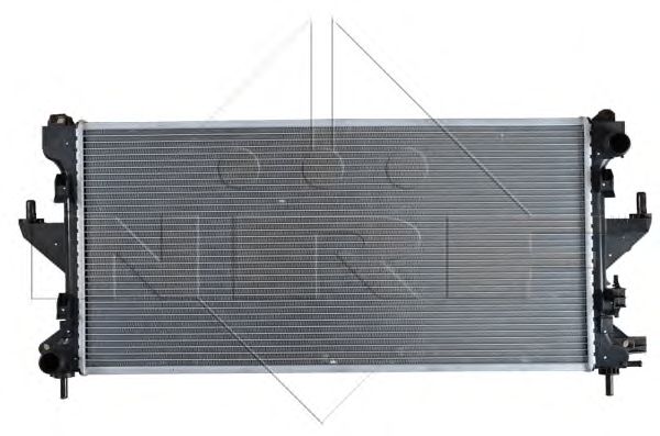 Купить NRF 54204 Радиатор двигателя (Al) PEUGEOT Boxer 2.2D 06- 54204