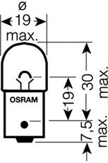 Купить запчасть OSRAM - 5007 