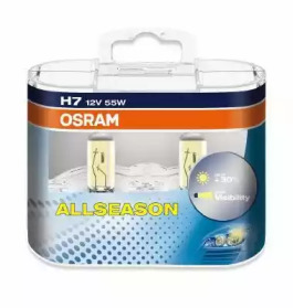 Купить OSRAM 64210ALL-HCB Лампа г/с H7 (55W) РХ26d All Season 12V 2шт 64210ALL-HCB 4052899503335