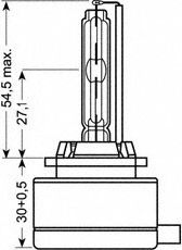 Купить OSRAM 66140 Лампа D1S 85V 35W PK32d-2 XENARC ORIGINAL качество оригинальной з/ч (ОЕМ) 1 шт.