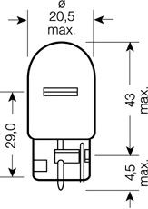 Купить запчасть OSRAM - 7505 