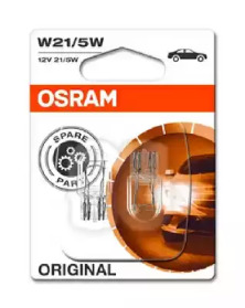 Купить OSRAM 7515-02B Лампа W21/5W W3x16q Original блистер 2шт 12V 7515-02B 4008321662262