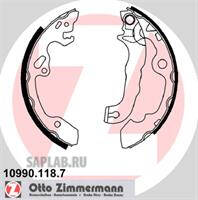Купить ZIMMERMANN 10990.118.7 Колодки торм.барабан.