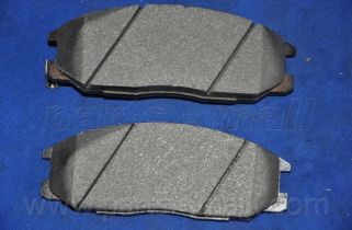 Купить PARTS MALL PKA-027 Колодки тормозные передние HYUNDAI H1/STAREX, H1 TQ, SANTA FE. SSANGYONG ACTYONPKA-027