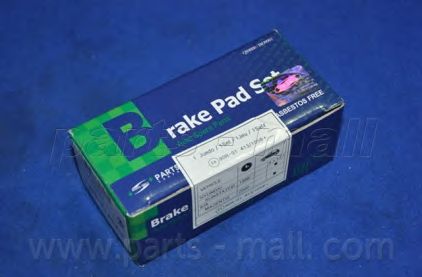 Купить PARTS MALL PKA-E09 Колодки тормозные задние HYUNDAI ELANTRA XD, HD, GETZ, SANTA FE, SONATA IV-VPKA-E09