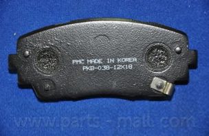 Купить PARTS-MALL PKB-038 Колодки тормозные
