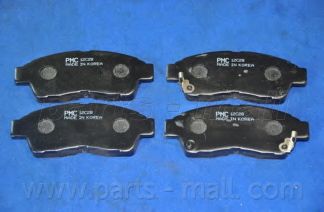 Купить PARTS-MALL PKF-004 Колодки тормозные