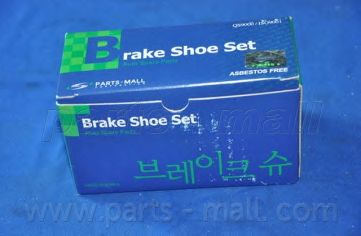 Купить PARTS MALL PLA-002 Колодки задние барабанные HYUNDAI ACCENT(X-3) 94-99 PLA-002