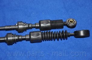 Купить PARTS-MALL PTA355 трос МКПП!\ Hyundai SantaFe 2.4 00>