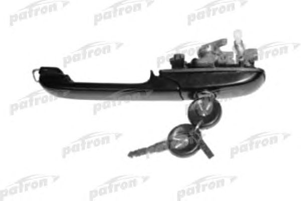Купить PATRON P200010R Ручка двери передняя правая (с замком и ключом) P200010R