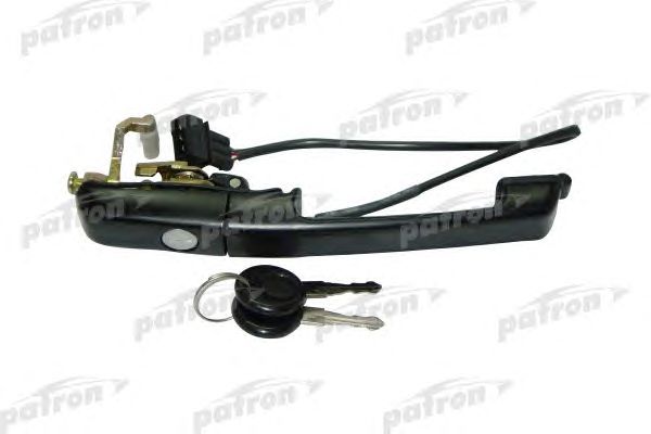 Купить PATRON P20-0013R Ручка двери пластмассовая (с замком и ключом) передняя правая (с замком и ключом) VW PASSAT 88-91 P20-0013R