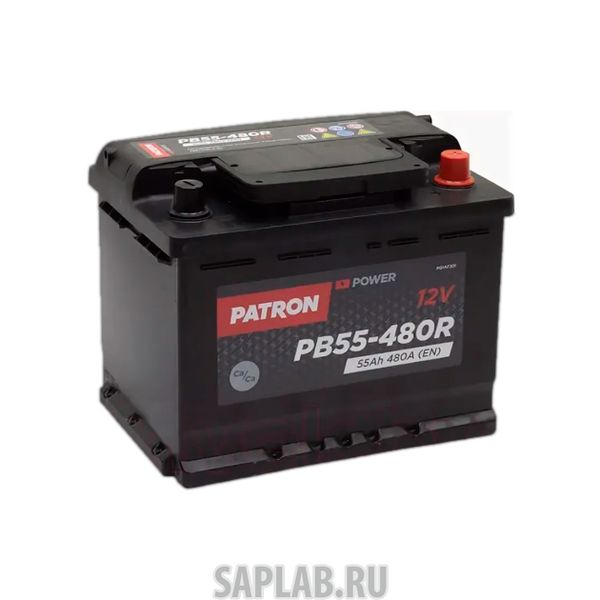 Купить PATRON PB55480R Аккумулятор PATRON POWER 12V 55AH 480A ETN 0(R+) 242x175x190mm 13,1kg