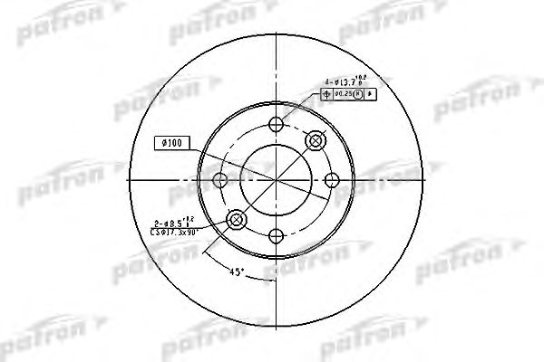 Купить запчасть PATRON - PBD1032 