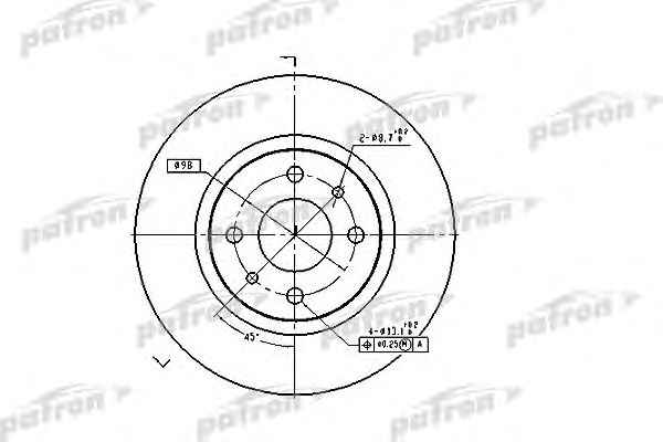 Купить запчасть PATRON - PBD1747 