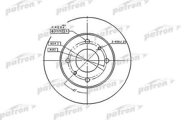 Купить запчасть PATRON - PBD2591 