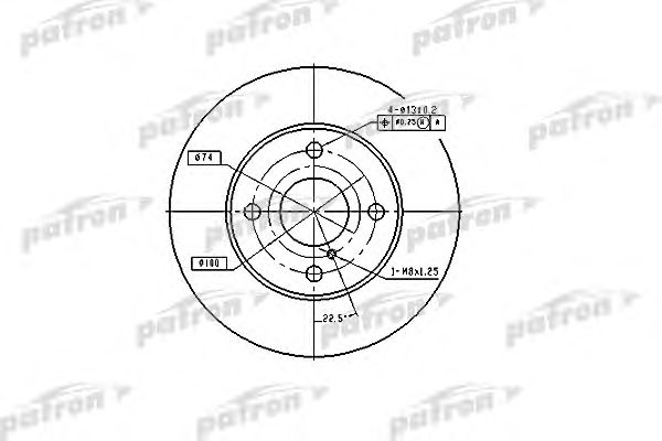 Купить запчасть PATRON - PBD2719 