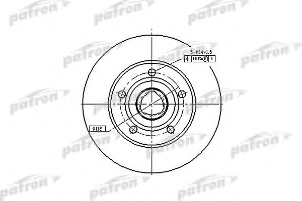 Купить запчасть PATRON - PBD2771 