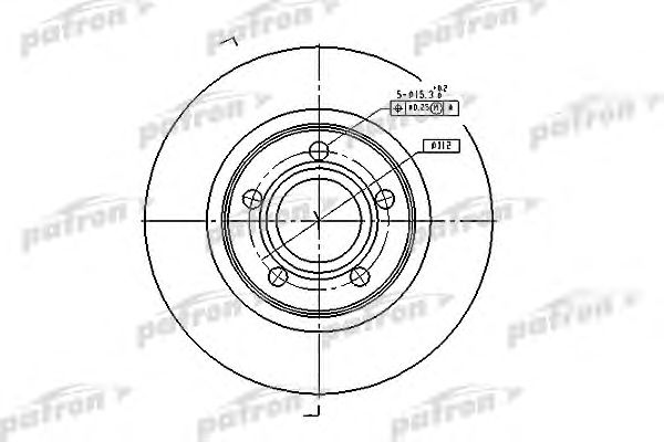 Купить запчасть PATRON - PBD2806 