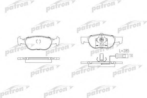 Купить запчасть PATRON - PBP1040 