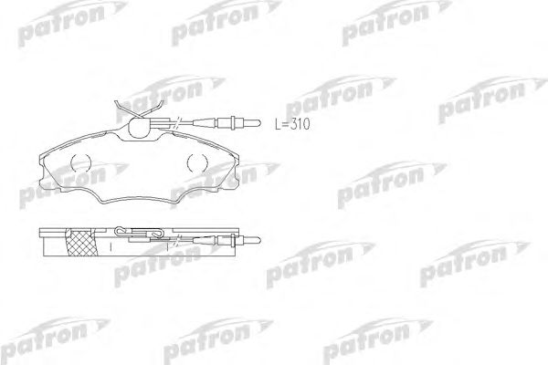 Купить запчасть PATRON - PBP1062 