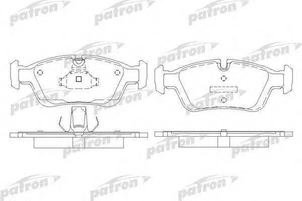 Купить PATRON PBP1300 КОЛОДКИ ПЕРЕД 36/46