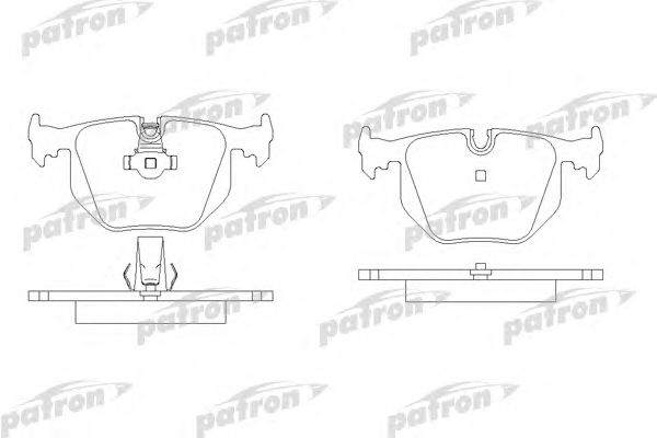 Купить PATRON PBP1483 Колодки тормозные PBP1483