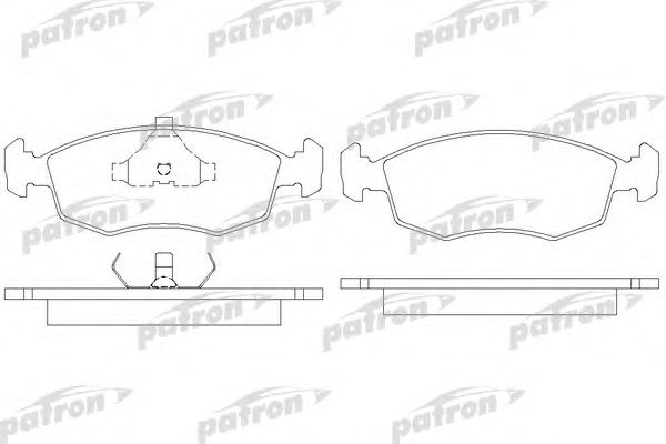 Купить PATRON PBP579 Колодки тормозные дисковые передн FORD: ESCORT IV 86-90, ESCORT V 91-92, ESCORT V кабрио 92-92, ESCORT VI 92-95, ESCORT VI кабрио 92-95, ESCORT VII 95-98, ESCORT VII кабрио
