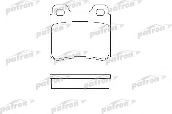 Купить PATRON PBP586 Колодки тормозные дисковые задн OPEL: ASTRA F 93-98, ASTRA F CLASSIC хечбэк 98-02, ASTRA F CLASSIC седан 98-02, ASTRA F хечбэк 91-98, ASTRA F кабрио 94-01, ASTRA F универса
